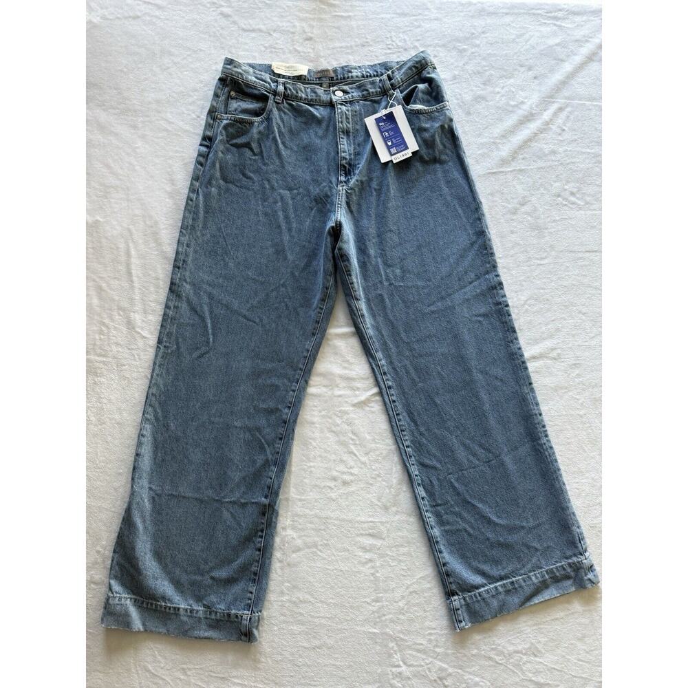 DL1961 Zoie Wide Leg Relaxed‎ Vintage Jeans Women’s Y2K Cotton Size 32 SKU13321 - Picture 2 of 15